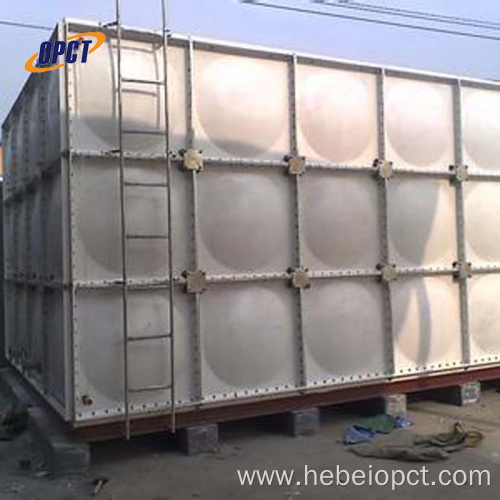 grp pressed panel rectangular water storage tank